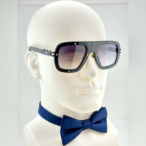 DITA Sunglasses with Black Frame and Gold Details - Picture 2 of 16